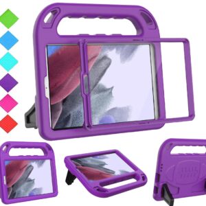 BMOUO Kids Case for Samsung Galaxy Tab A7 Lite 8.7" 2021(SM-T220/T225),Tab A7 Lite Case with Built-in Screen Protector, Shockproof Handle Stand Kids Case for Samsung Galaxy Tab A7 Lite 2021, Purple