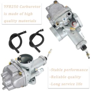 KELEN YFB250 Carburetor Compatible with Yamaha Timberwolf 250 YFB250 YFB250FW Carb 1992 1993 1994 1995 1996 1997 1998 1999 2000, with Intake Manifold Boot Kit