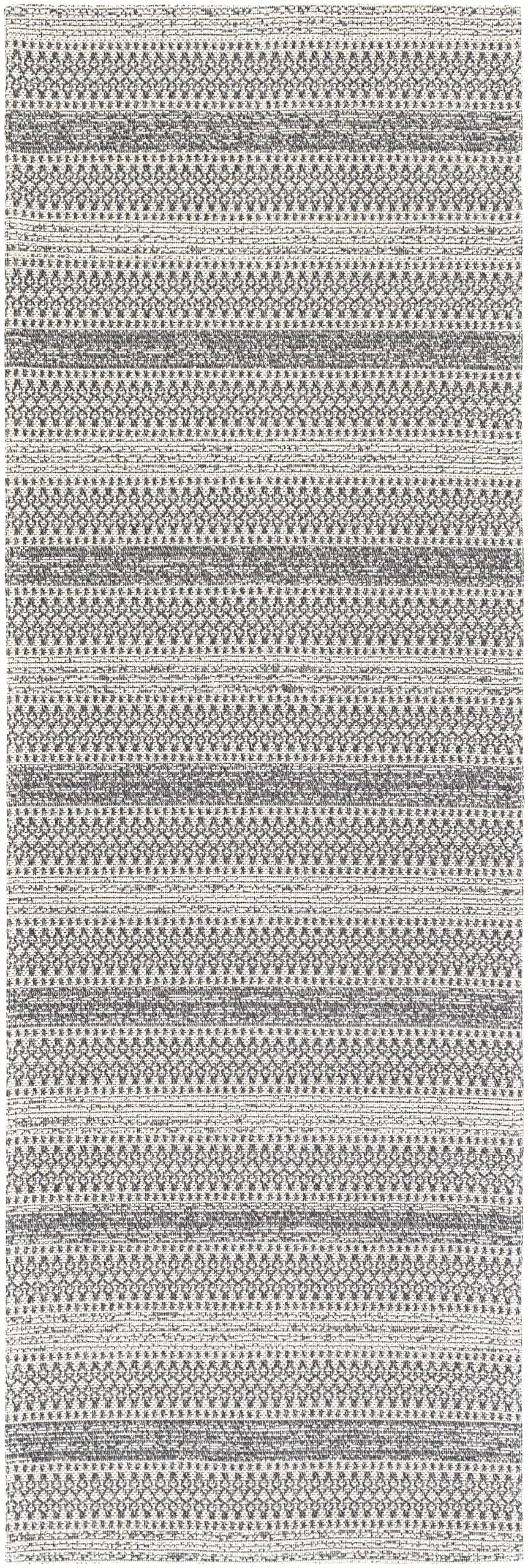 Mark&Day Area Rugs, 8x10 Stone Global Silver Gray Area Rug, Charcoal White Cream Carpet for Living Room, Bedroom or Kitchen (7'10" x 10'2")