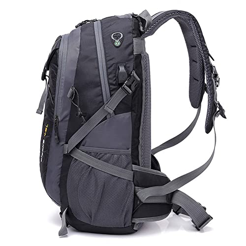 Backpack Men's USB Charging Travel bag Outdoor Large-capacity Sports Backpack Men's And Women's Waterproof Mountaineering Bag (Blue)