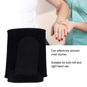 Wrist Brace, Adjustable Wrist Support Brace for Men & Women, Wrist Protective Wrap Support for Fitness, Sports, Tendonitis Pain Relief, Sprain, Arthritis, Injury Recovery(Black)