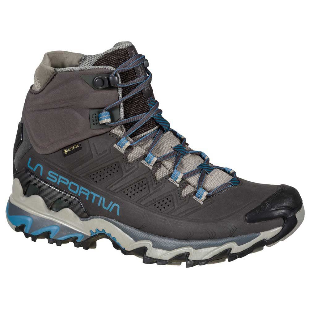 LA SPORTIVA Ultra Raptor II Mid Leather GTX Women, Carbon-Atlantic, EU 37