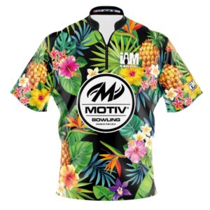 logo infusion dye-sublimated bowling jersey (sash collar) - i am bowling fun design 2033-mt - motiv (3x-large) multicolored