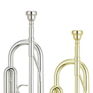 Cheerock 3Pack Trumpet Mouthpiece 3C 5C 7C Trumpet Accessories, Brass Trumpet Mouthpiece Set Suitable for Beginners and Professional Players （Gold）