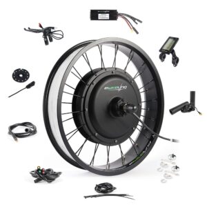 ebikeling waterproof ebike conversion kit for electric bike 20" fat front wheel electric bicycle hub motor kit