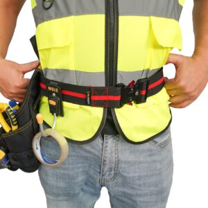 MELOTOUGH 2" Nylon Web Work Belt with Heavy Duty Quick Release Rugged Metal Buckle outdoor men's belt