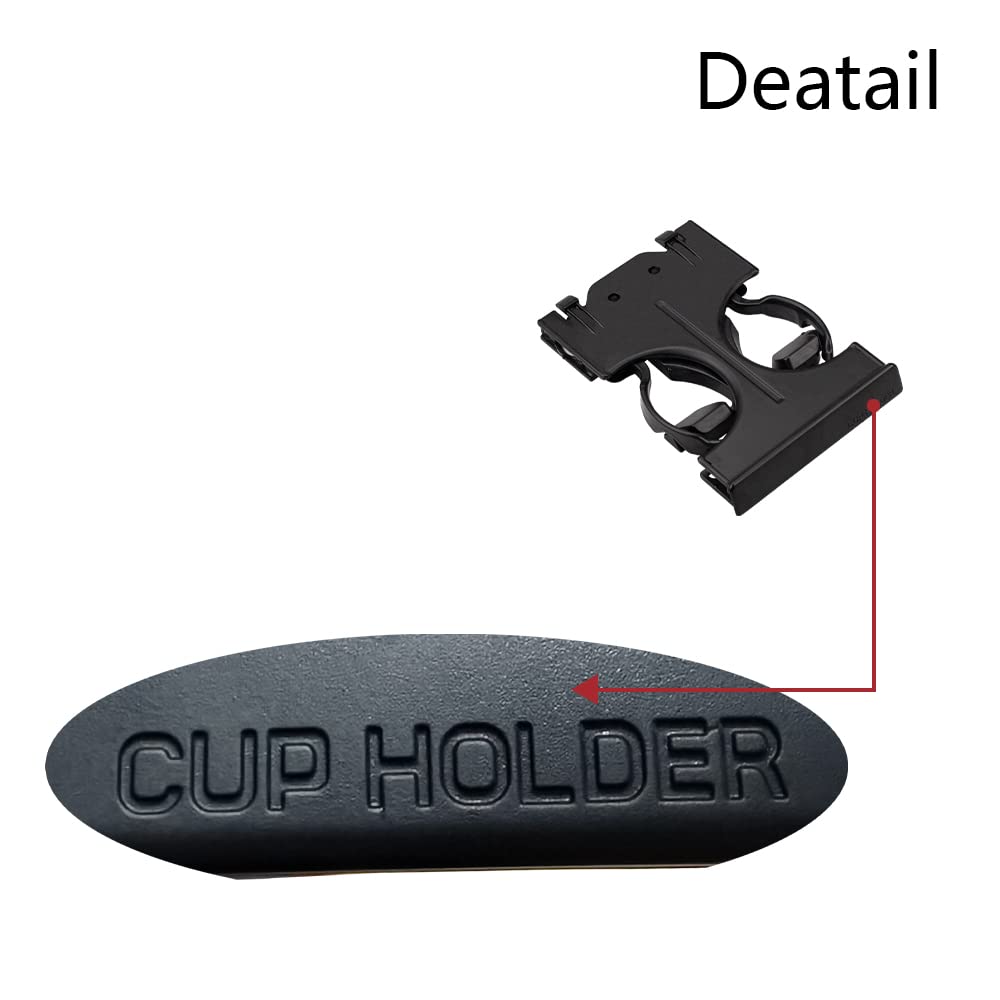 RLB-HILON Cup Holder Insert Compatible with Toyota 4Runner 1996 1997 1998 1999 Year Replaces OEM 55620-35050