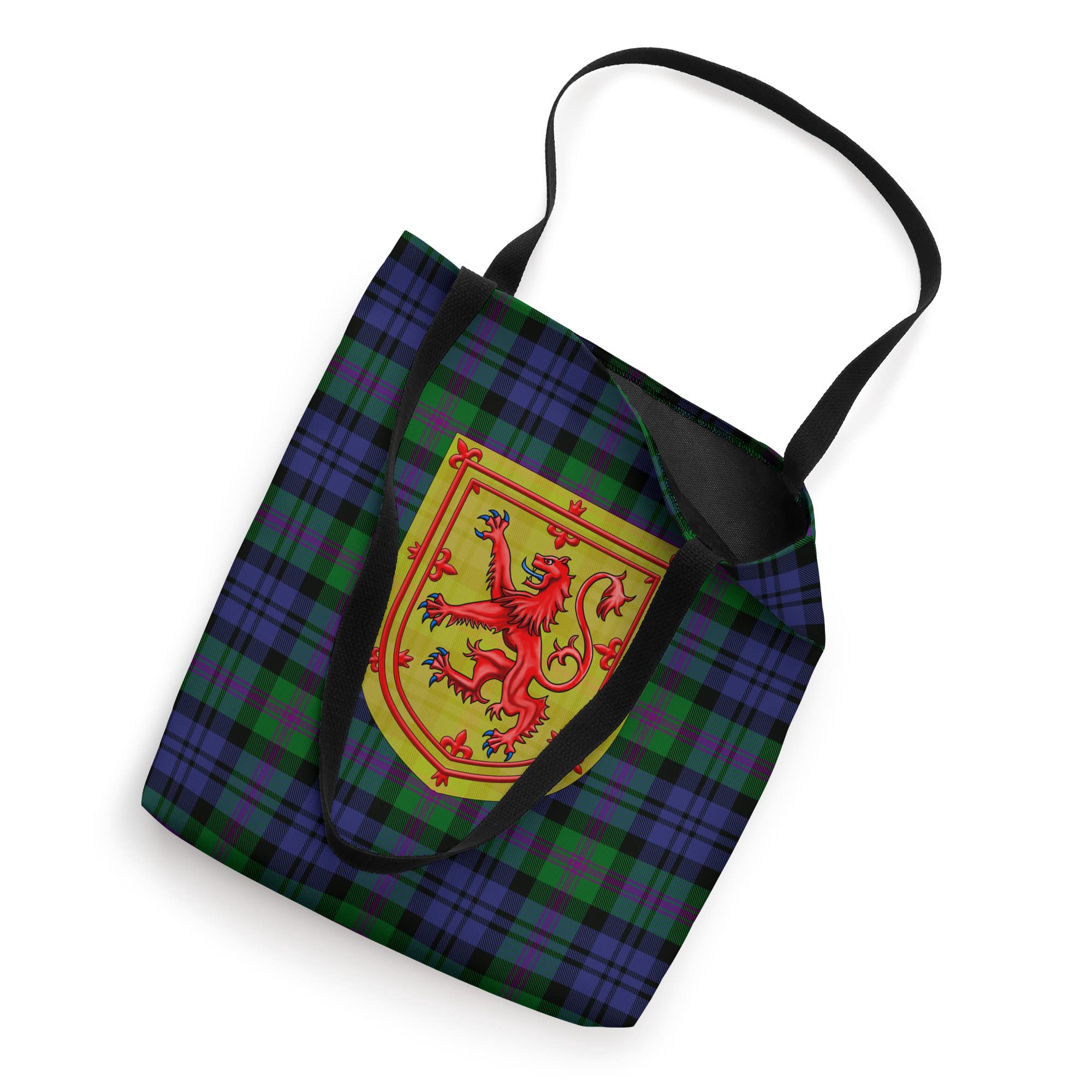 Baird Tartan Scottish Plaid Lion Rampant Tote Bag