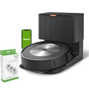 roomba j7+ w/ 3pk clean base bags