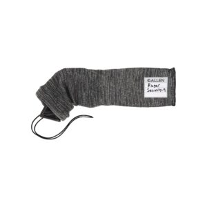 Allen Company 14" Gun Sock with writeable ID Label, 14" Handguns & Revolvers, Gray, One Size, (13170)