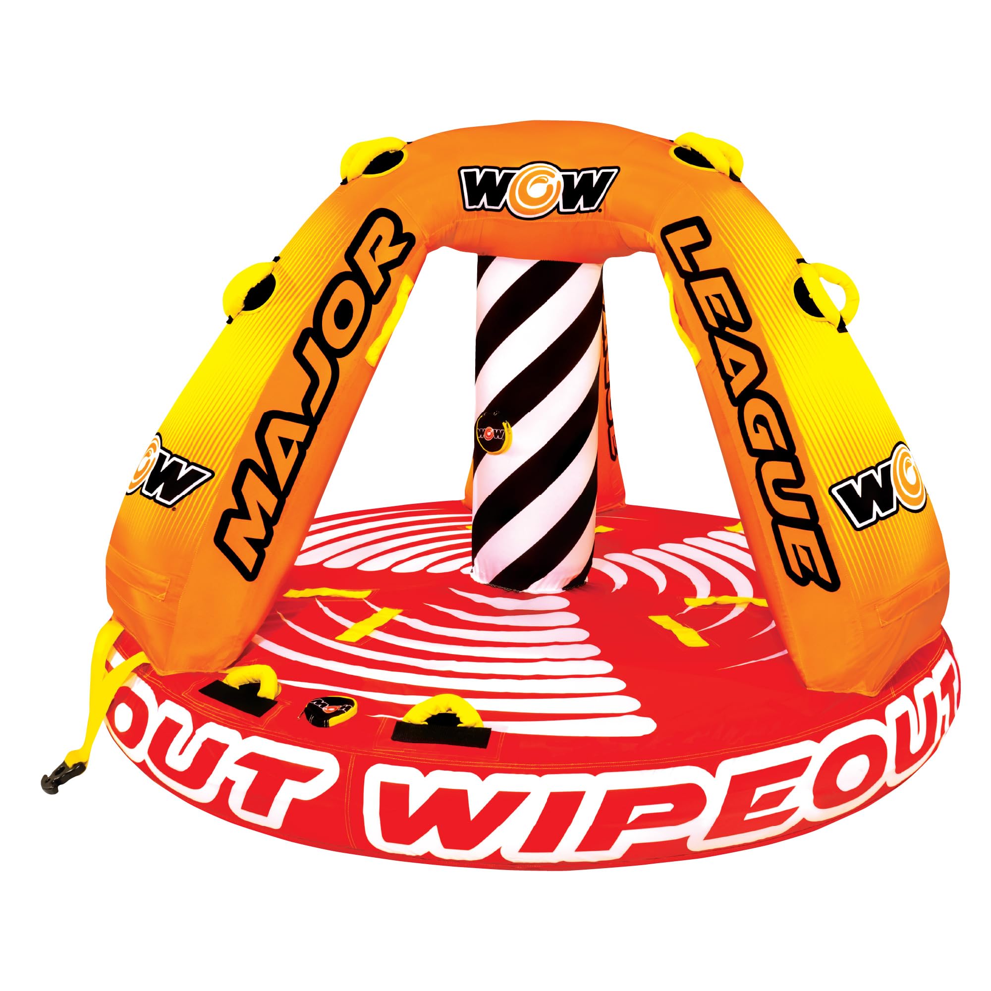 WOW Sports Wipeout Towable Tube for Boating - 1 to 3 Person Towable - Standing Tubes for Boating