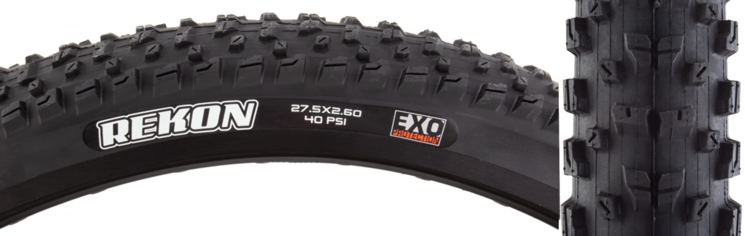 MAXXIS Rekon Tire - 27.5 x 2.6, Clincher, Wire, Black, EXO