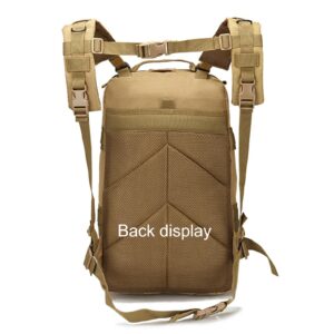 DTKJ Unisex 40L Military Tactical Backpack,Army Assault Pack Molle Rucksacks Daypack for Outdoor Hiking Camping Trekking Hunting