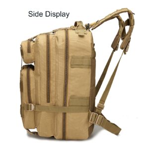 DTKJ Unisex 40L Military Tactical Backpack,Army Assault Pack Molle Rucksacks Daypack for Outdoor Hiking Camping Trekking Hunting