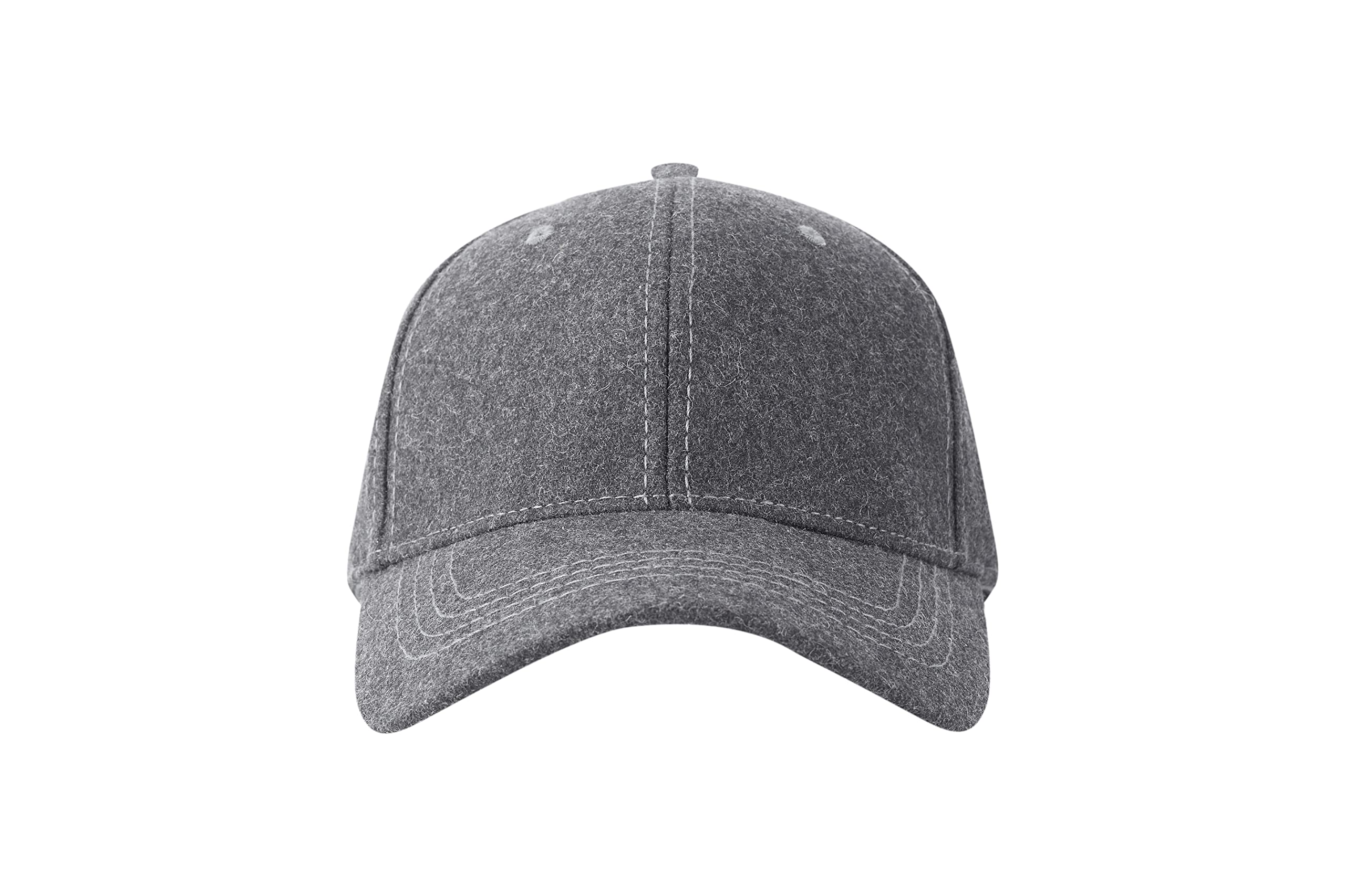 Save Green Life Adjustable Size of Warm Cashmere Baseball Cap Wool Hat Winter Unisex (Dark Gray), One