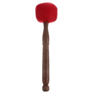 buddha relaxation singing bowl sticks yoga sound bowl mallet meditation sound bowl percussion mallet ( red )