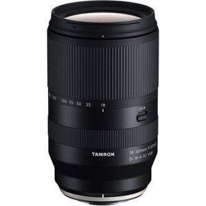 Tamron 18-300mm f/3.5-6.3 Di III-A VC VXD Lens for FUJIFILM X with Advanced Accessory and Travel Bundle (Tamron USA 6-Year Warranty)