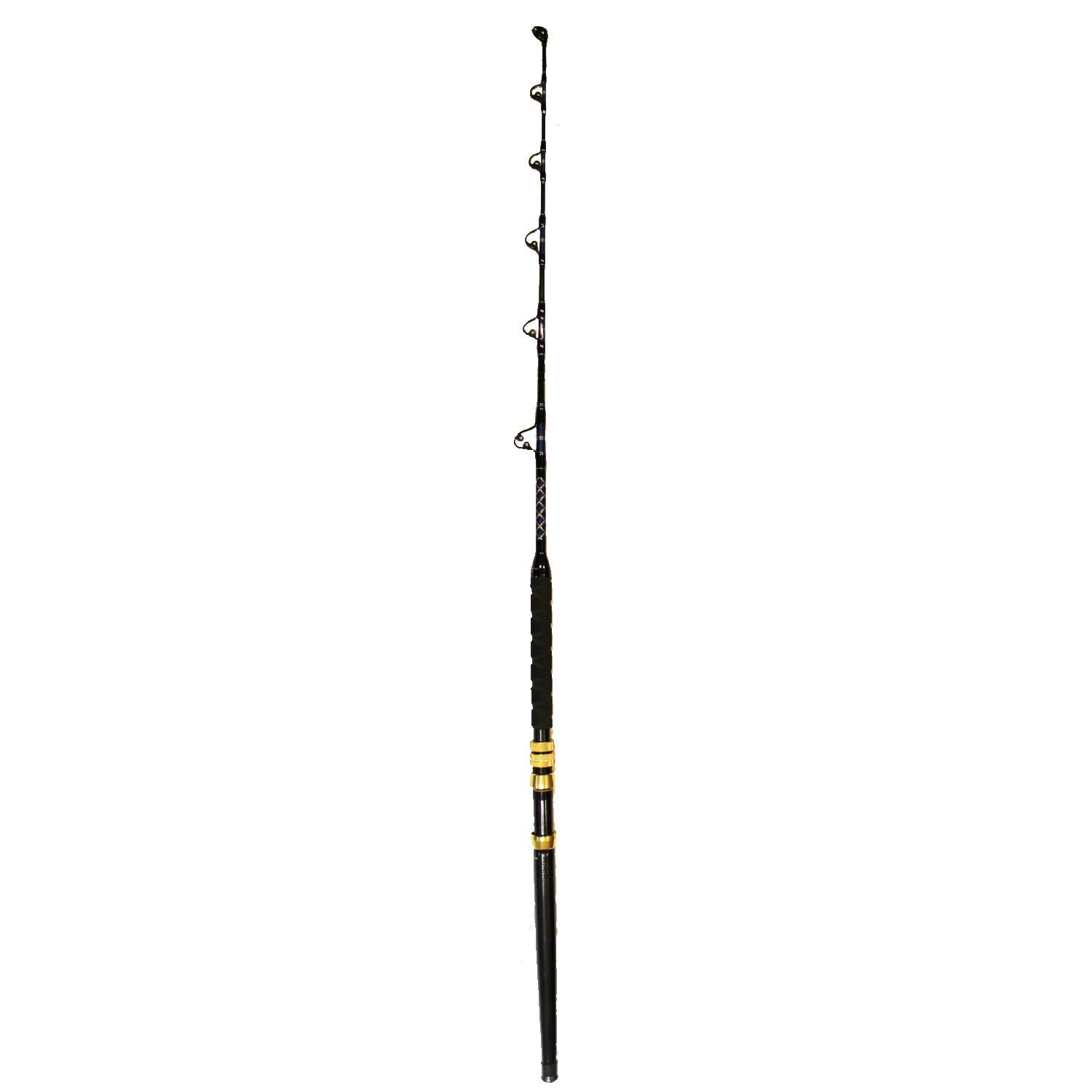 XCALIBER MARINE PRO Tournament Series 6' 30-50 Saltwater TROLLING Rod Includes Bent and Straight Butt