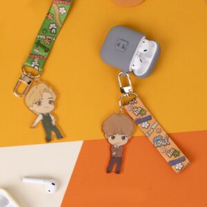 BTS TinyTan Dynamite Acrylic Strap Keyring Key Chain Accesssories (SUGA)