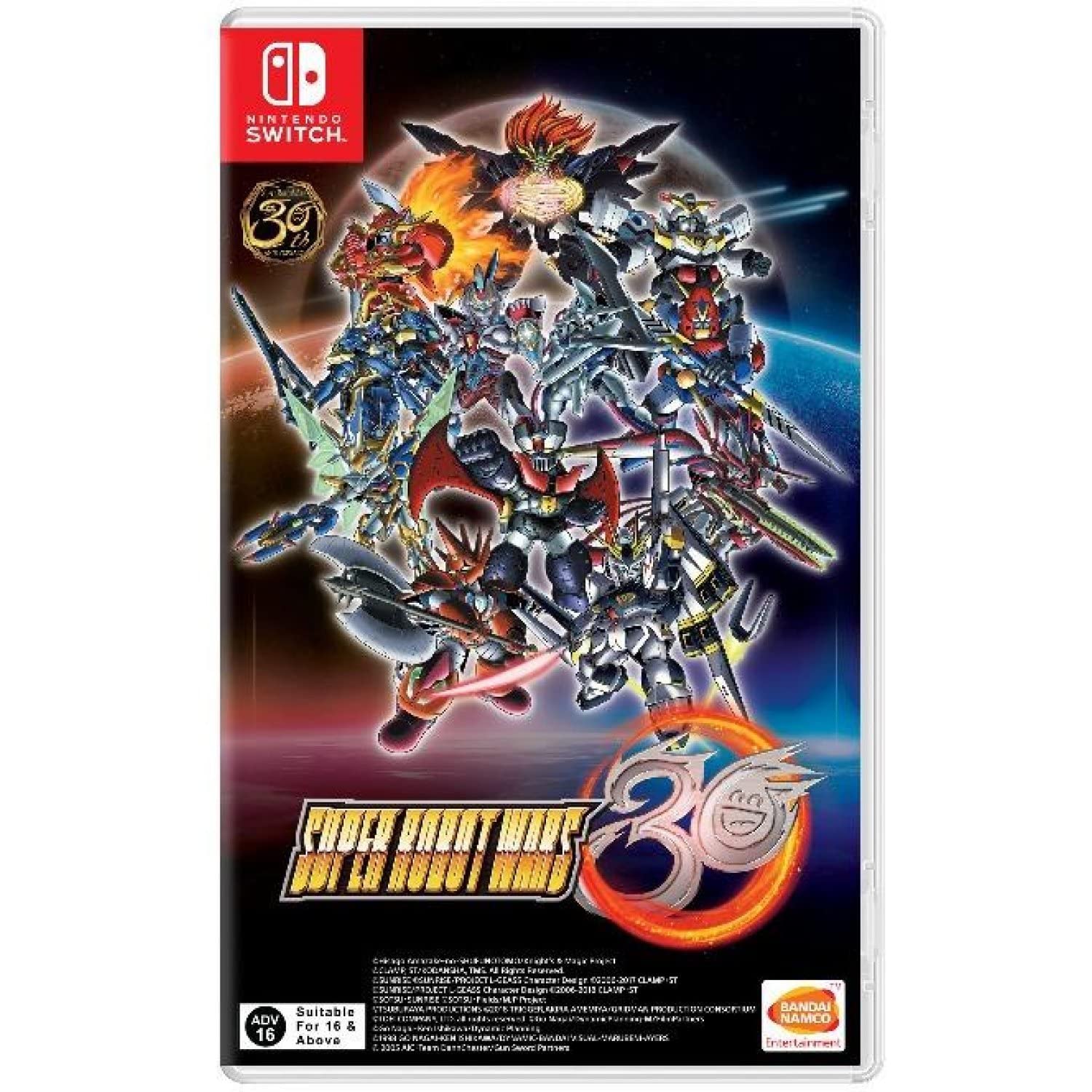 BANDAI NAMCO Entertainment Super Robot Wars 30 (English) - Nintendo Switch (Non-US Version)