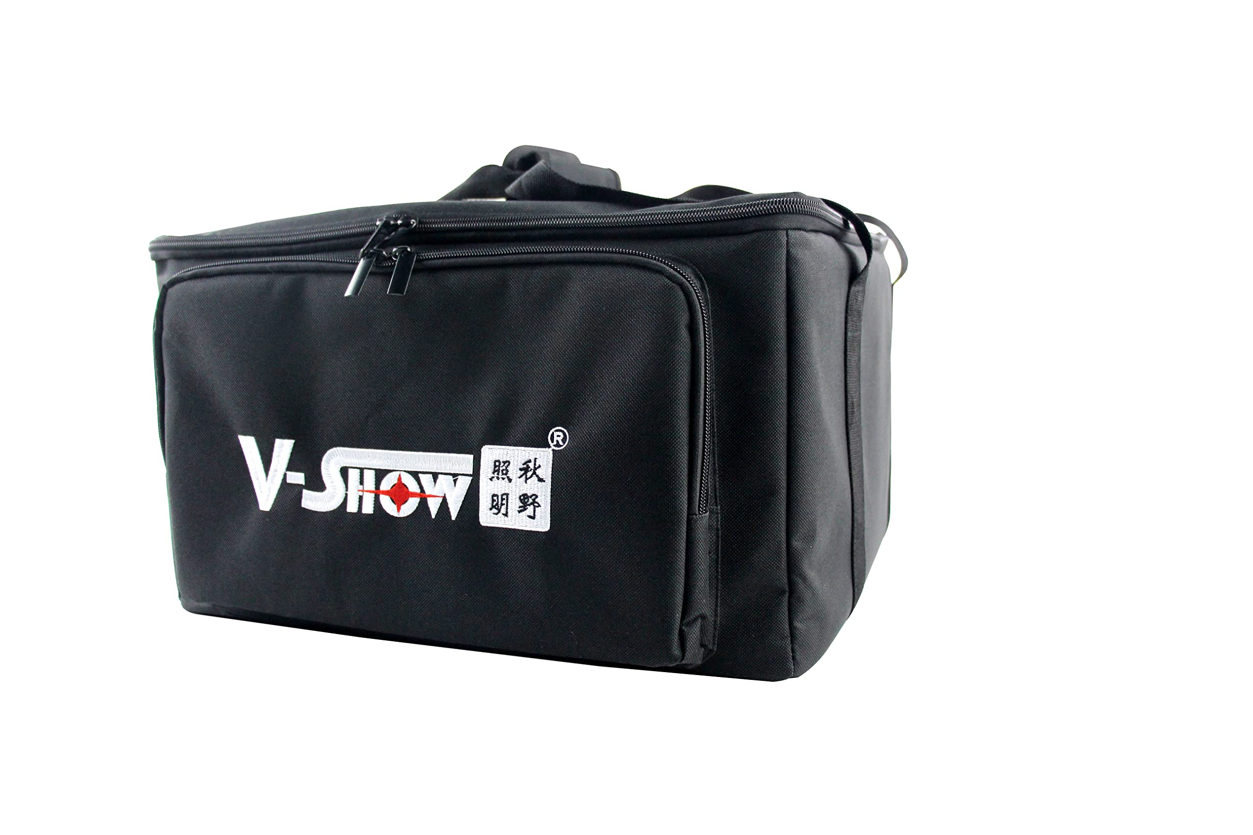 V-Show Portable Carry Bag for Wireless Battery Uplights - Durable Soft-Sided Bag for 4 Freedom Par Light fixtures, for DJ Wedding Party Par light