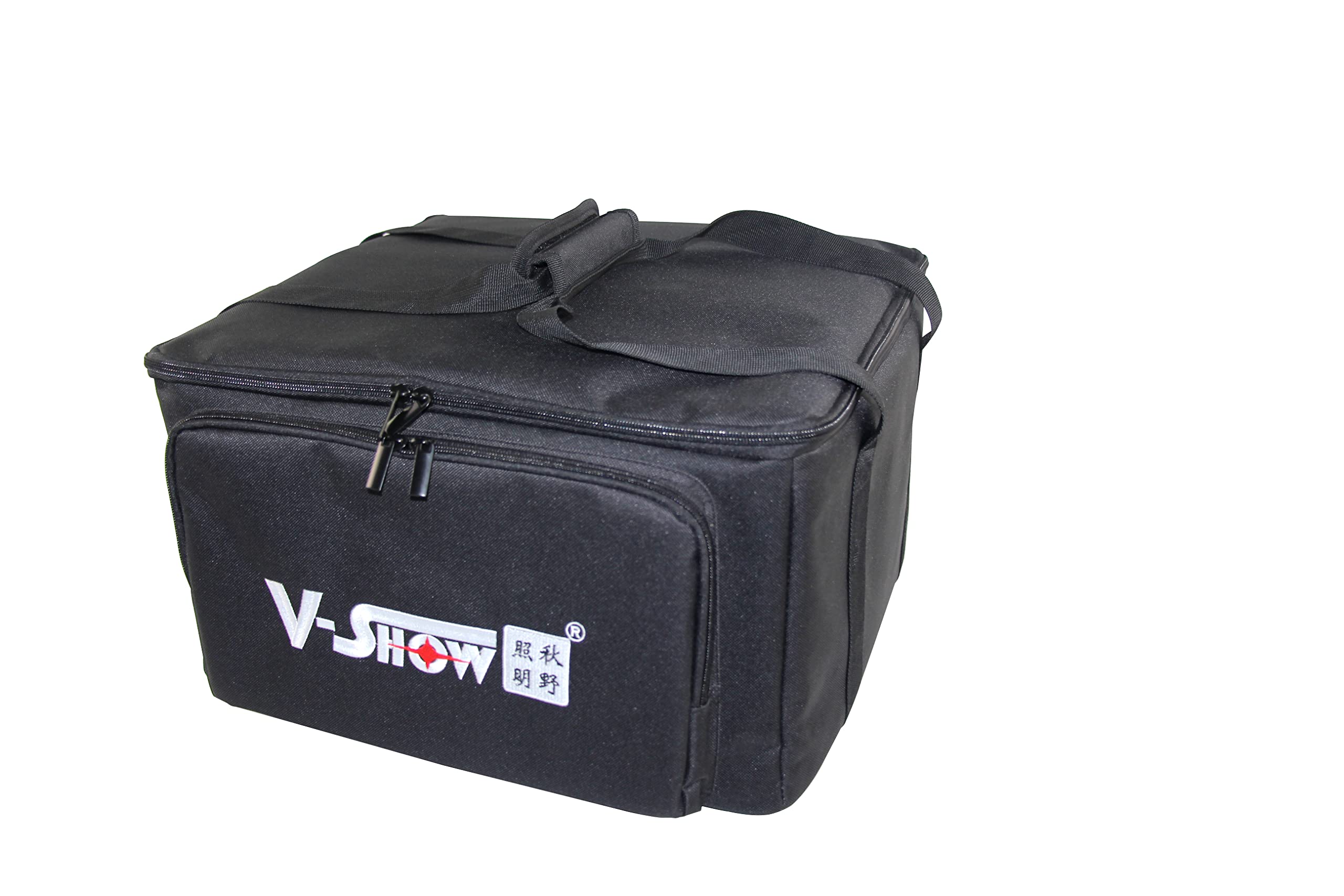 V-Show Portable Carry Bag for Wireless Battery Uplights - Durable Soft-Sided Bag for 4 Freedom Par Light fixtures, for DJ Wedding Party Par light