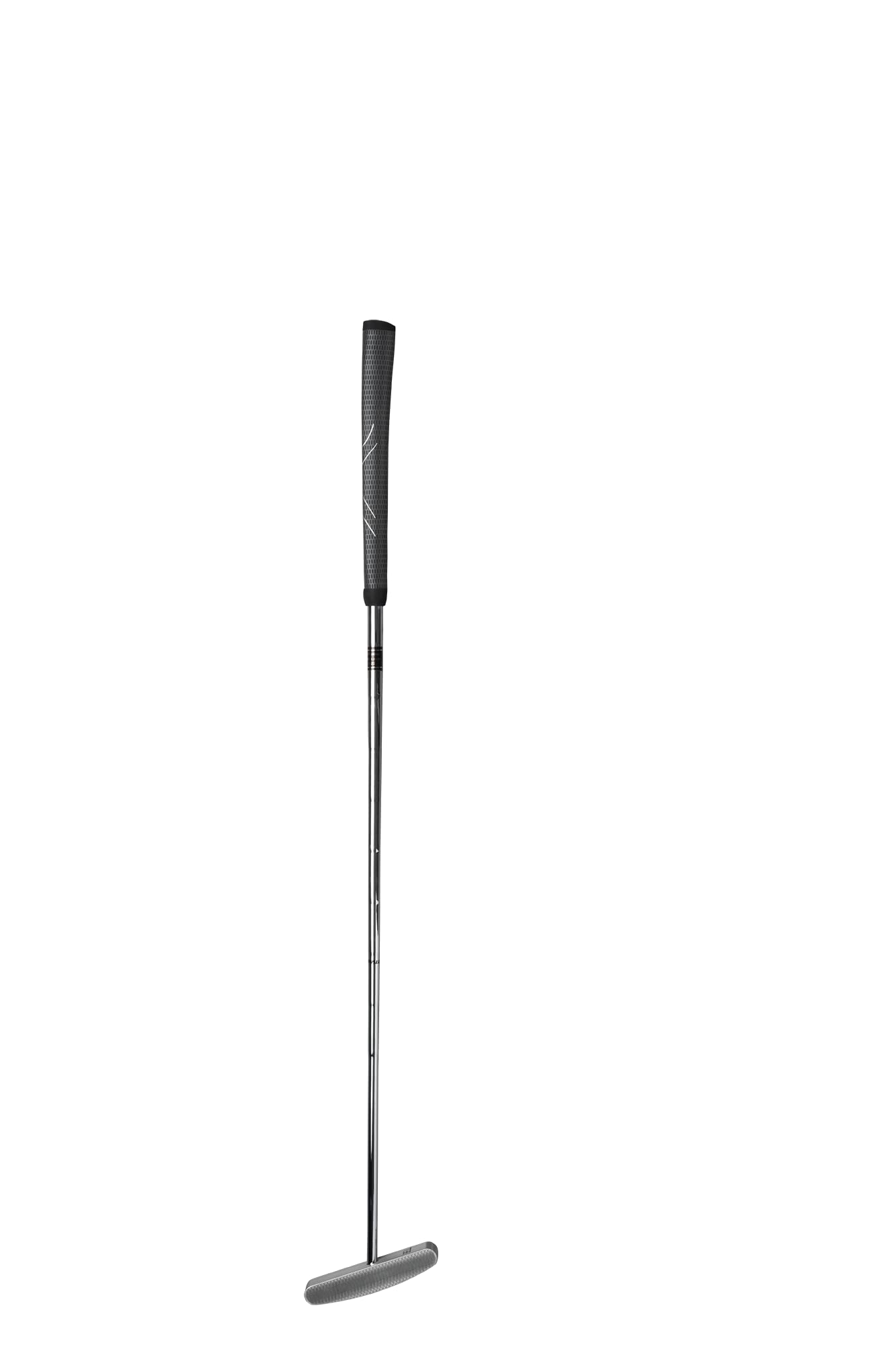 Bell TW-450 Two-Way Jumbo Oversize CNC Milled Face Balance Golf Putter + Winn Dri-Tac Dark Gray Midsize Grip (Ambidextrous, 38)