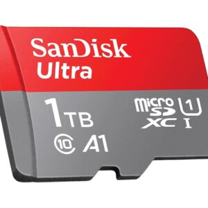 SanDisk 1 Terabyte Ultra Class 10 Memory Card 1TB Memory Card for OLED Nintendo Switch Gaming Console (SDSQUA4-1T00-GN6MN) UHS-I Bundle with (1) Everything But Stromboli SD & MicroSDXC Card Reader