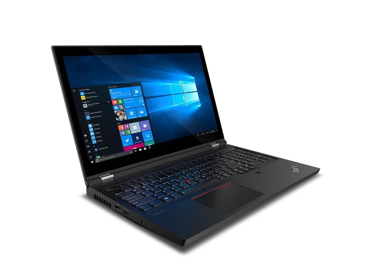 Lenovo ThinkPad P15 Workstation Laptop (Intel i9-10885H 8-Core, 64GB RAM, 2TB PCIe SSD, Quadro T2000, 15.6" Full HD (1920x1080), Fingerprint, WiFi, Bluetooth, Webcam, Win 10 Pro) with Hub