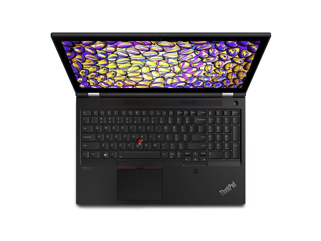 Lenovo ThinkPad P15 Workstation Laptop (Intel i9-10885H 8-Core, 64GB RAM, 2TB PCIe SSD, Quadro T2000, 15.6" Full HD (1920x1080), Fingerprint, WiFi, Bluetooth, Webcam, Win 10 Pro) with Hub