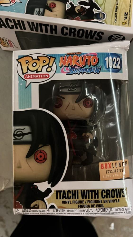 Funko POP! Animation: Naruto Shippuden - Itachi with Crows (Exclusive) Pop Vinyl