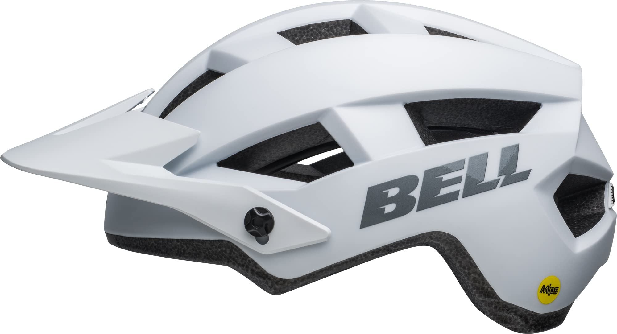 BELL Spark 2 MIPS Adult Mountain Bike Helmet - Matte White (2023), Small/Medium (50-57 cm)