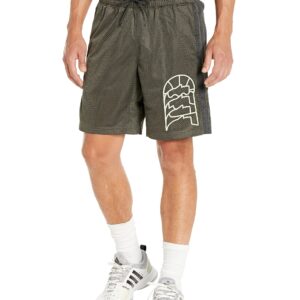 adidas Men's World Wide Hoops Shorts, Utility Grey, Large