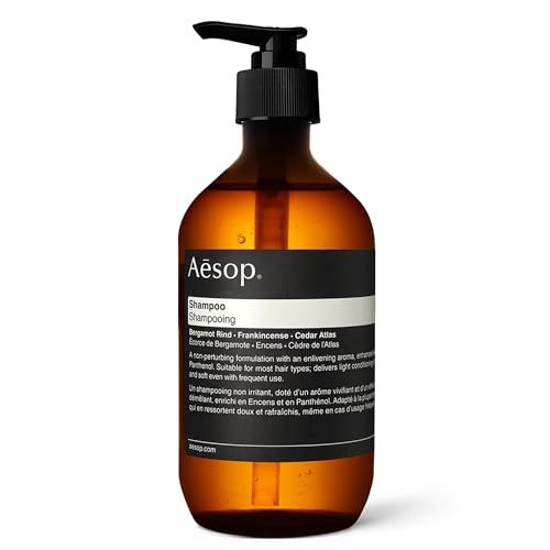 Aesop Shampoo | Enlivening Shampoo For Soft, Shiny, Fragrant Hair | With Frankincense and Panthenol | 16.9 oz