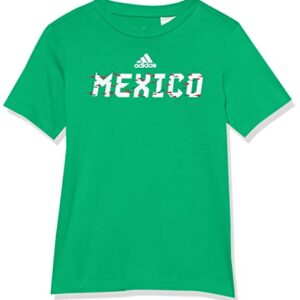 adidas Boys' World Cup 2022 Tee, Team Green (Mexico), Small