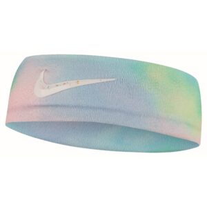 nike dri-fit wide fury headband regal/pink/copa/white - unisex