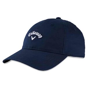 callaway golf heritage collection headwear (os, navy/white)