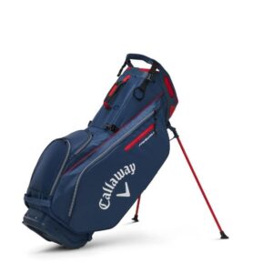 Callaway Golf 2022 Fairway 14 Stand Bag, Navy/Red/White Color