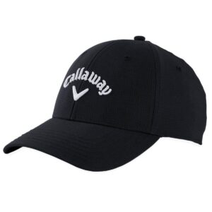 callaway womens stitch magnet hat, black, one size us