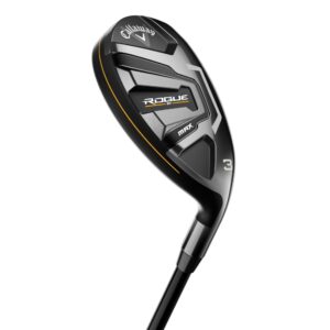 Callaway Golf 2022 Rogue ST Max Hybrid (Left Hand, Graphite Shaft, Regular Flex, 4 Hybrid),Silver