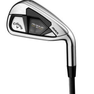 Callaway Golf Rogue ST Max Iron Set (Right Hand, Steel Shaft, Regular Flex, 4 Iron - PW, Set of 7 Clubs)