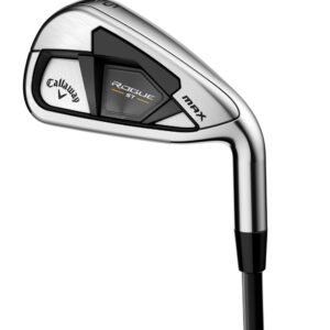 Callaway Golf Rogue ST MAX Individual Iron (Right Hand, Steel Shaft, Regular Flex, 4 Iron),Silver