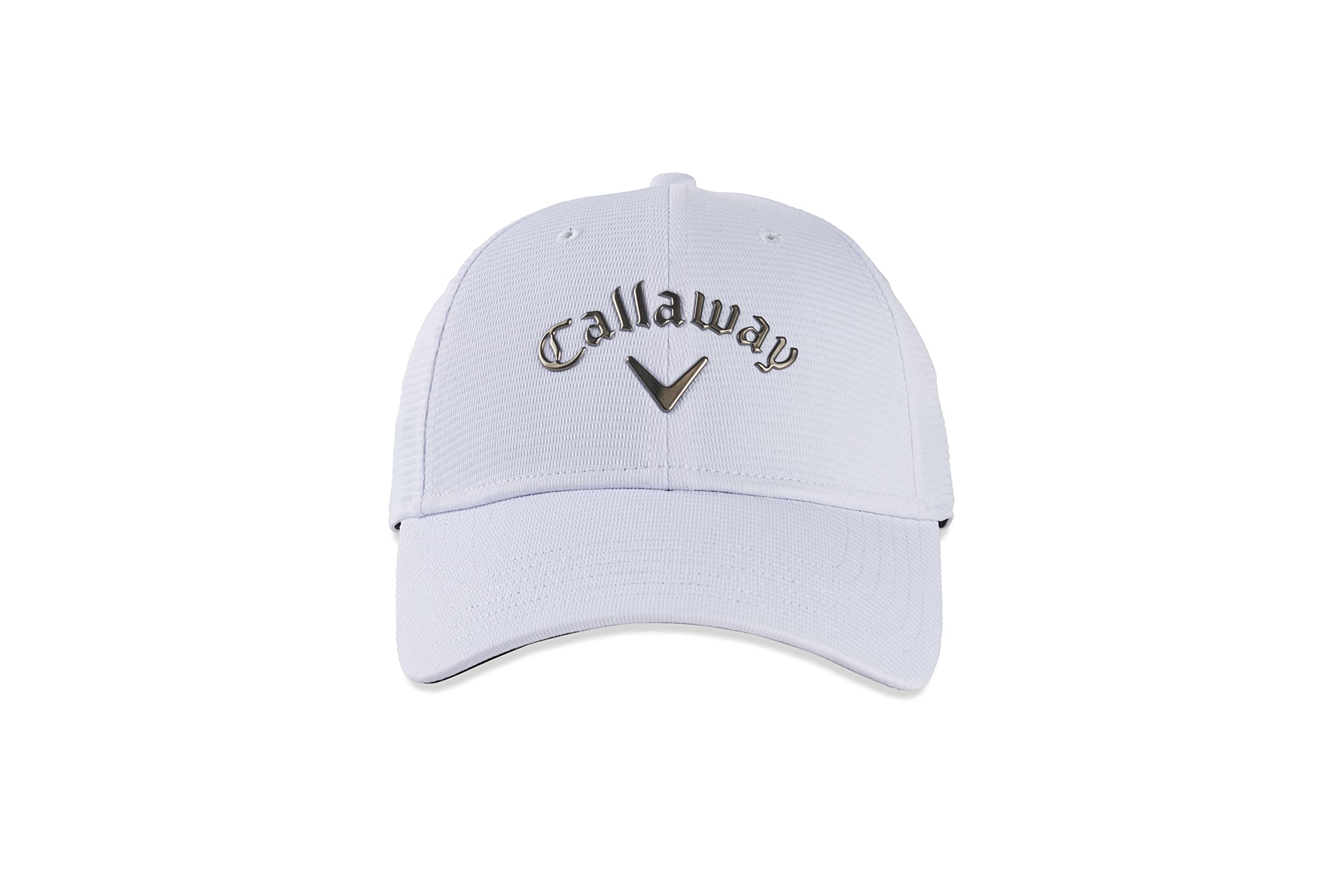 Callaway Golf Women's Liquid Metal Collection Headwear (White/Gunmetal)