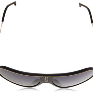 Carrera Unisex Sunglass Style Safari65/N Rectangular, Black/Grey Shaded, 62mm, 15mm