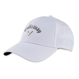 Callaway Golf Women's Liquid Metal Collection Headwear (White/Gunmetal)