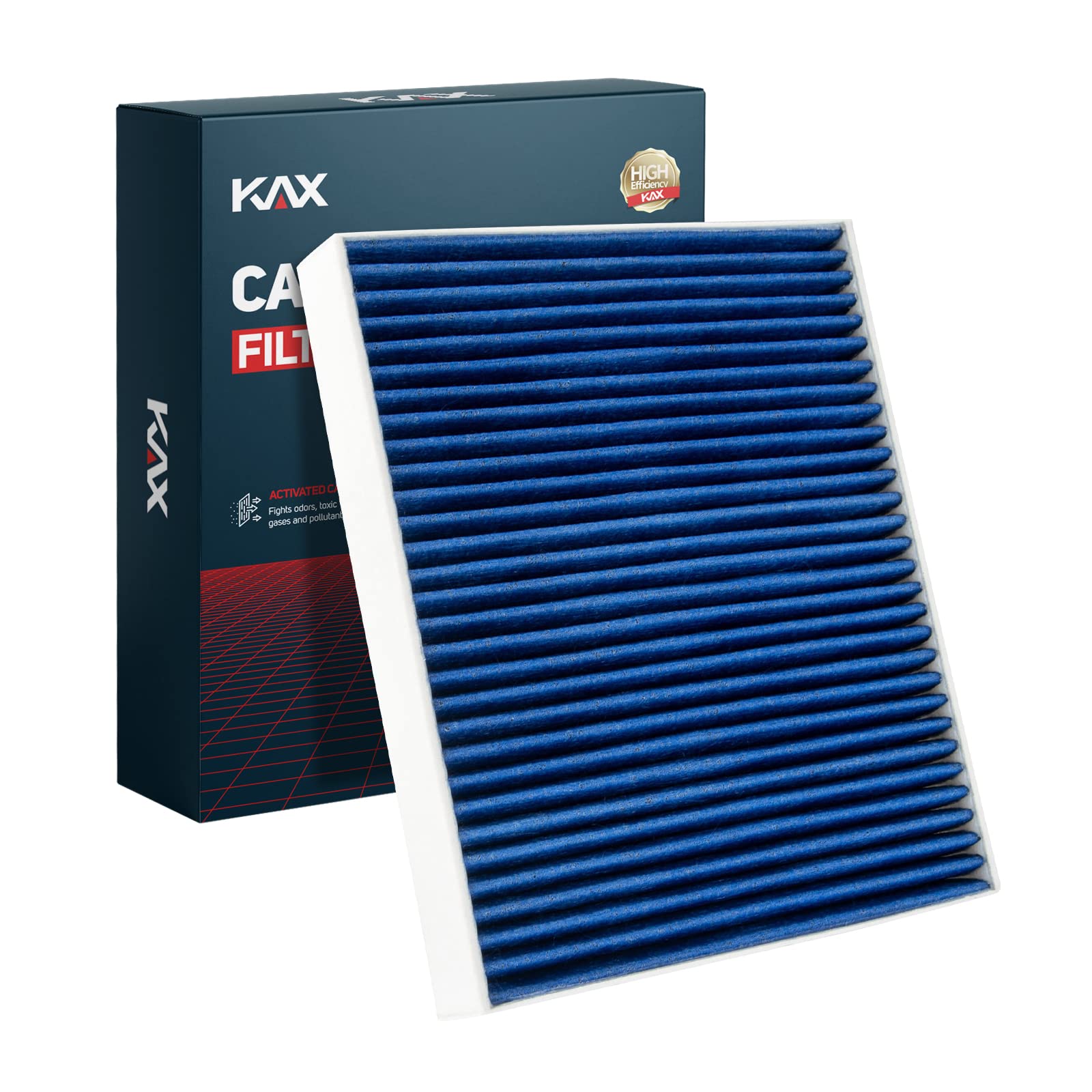 KAX Cabin Air Filter, GCF027 (CF11966) Replace for Equinox, Silverado 1500, Cruze, Malibu, Traverse, Sierra 1500, Colorado, Terrain, Acadia, Impala, XT5, Camaro, Canyon, Envision Cabin Filter