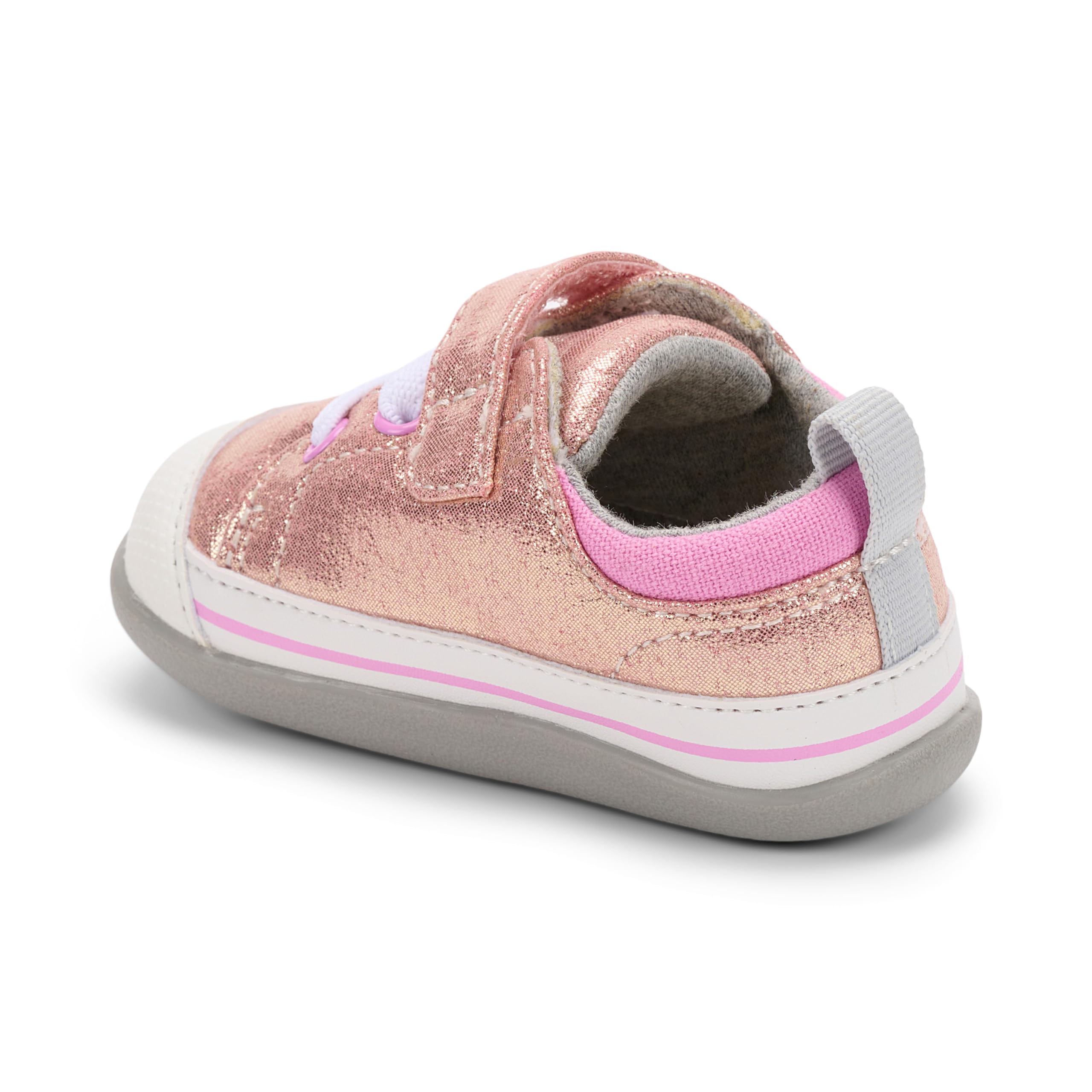 See Kai Run - Stevie II First Walker Shoe for Infants, Rose Shimmer, Infant 5