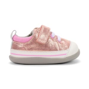 See Kai Run - Stevie II First Walker Shoe for Infants, Rose Shimmer, Infant 5