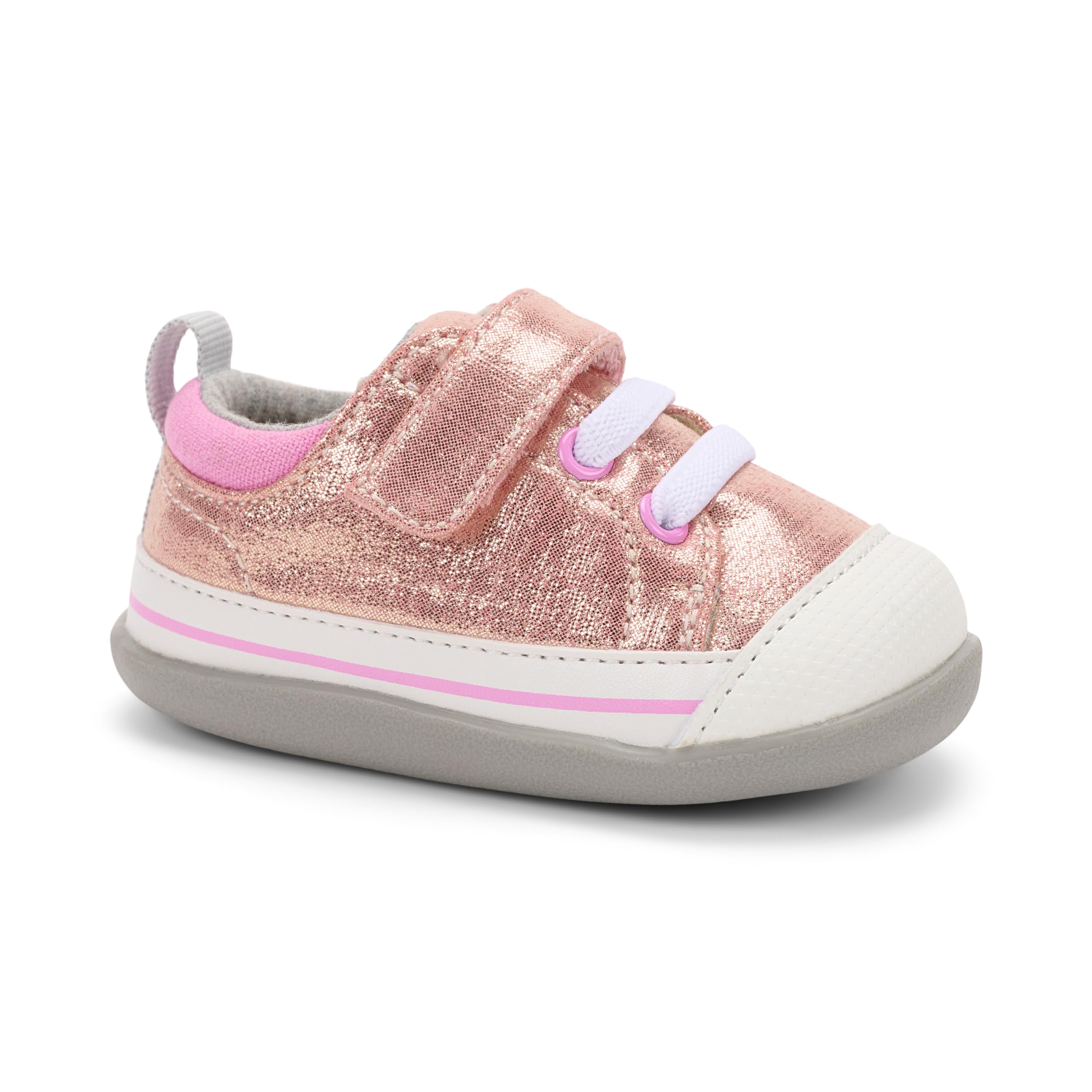 See Kai Run - Stevie II First Walker Shoe for Infants, Rose Shimmer, Infant 5