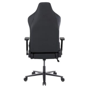 RS Gaming™ Vertex Ergonomic Faux Leather High-Back Gaming Chair, Black, BIFMA Compliant